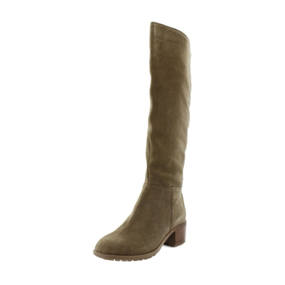 Blondo Women's 5W Tatiana Vintage-Inspired Waterproof Boot in Olive Suede
